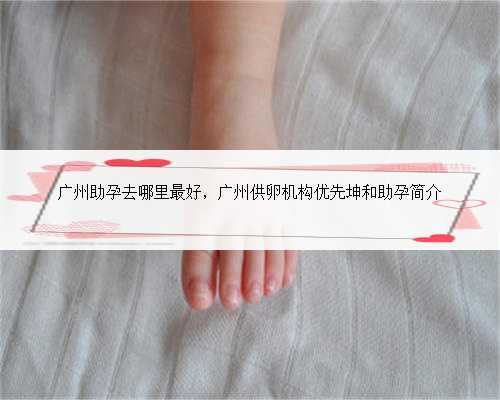 广州助孕去哪里最好，广州供卵机构优先坤和助孕简介