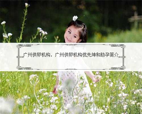广州供卵机构，广州供卵机构优先坤和助孕简介
