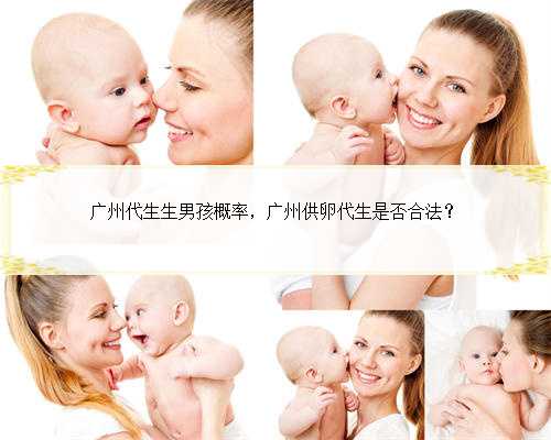 广州代生生男孩概率，广州供卵代生是否合法？