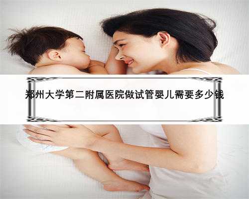 郑州大学第二附属医院做试管婴儿需要多少钱